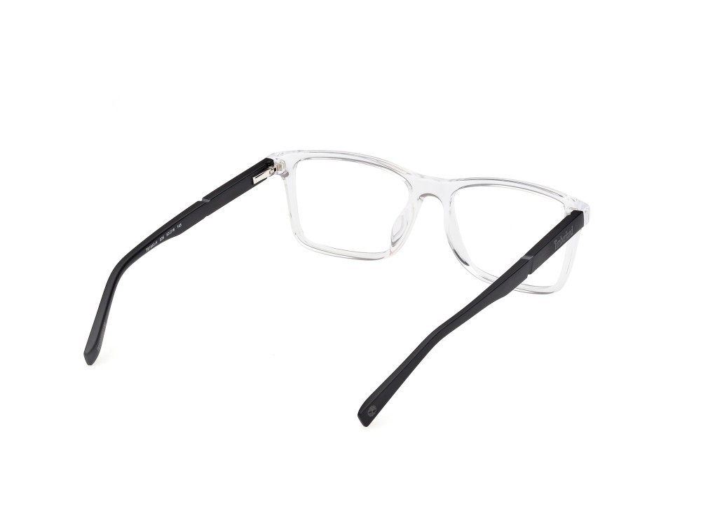 Occhiali da vista Timberland TB1840-H (026) colore cristallo - nero opaco forma rettangolare 