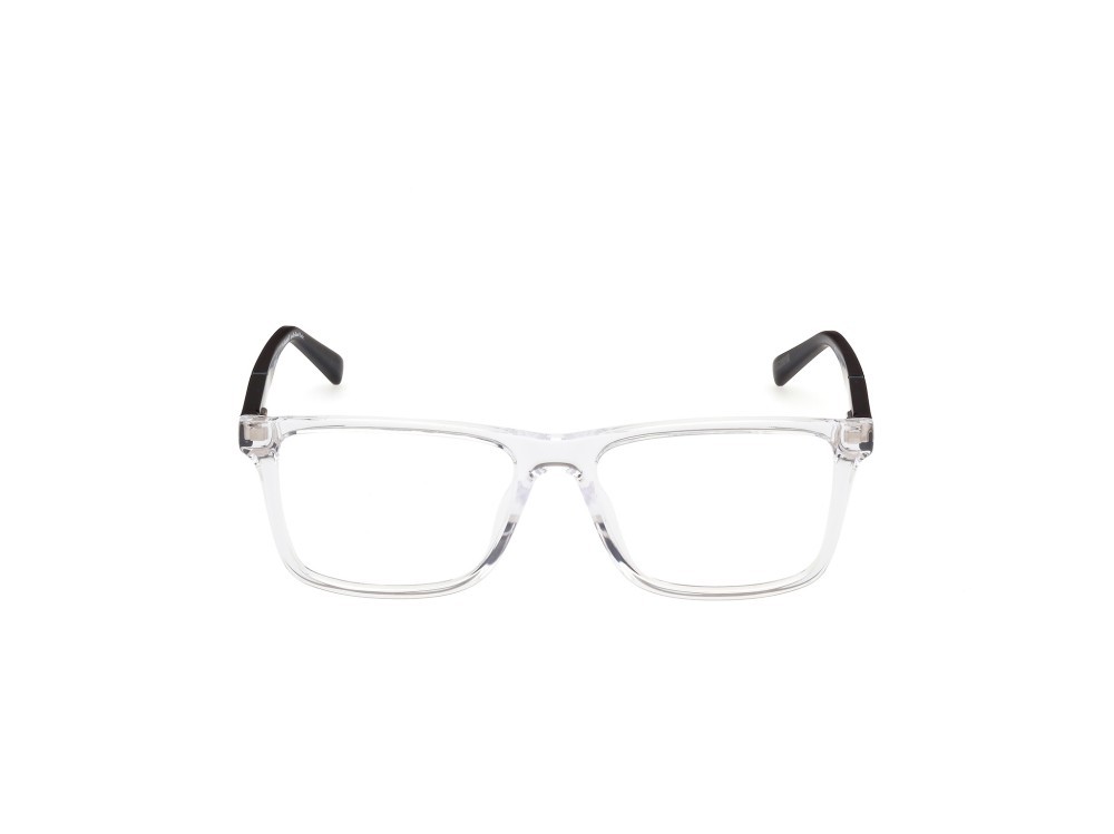 Occhiali da vista Timberland TB1840-H (026) colore cristallo - nero opaco forma rettangolare 