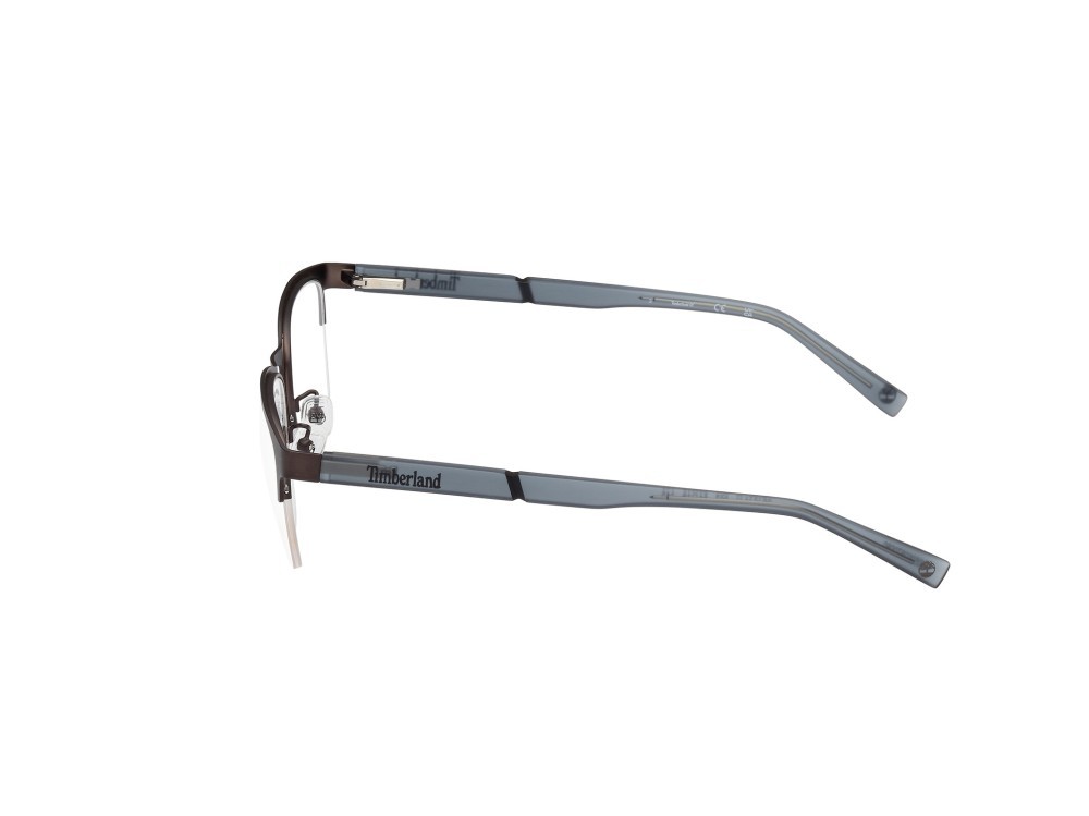 Occhiali da vista Timberland TB1841-H (007) colore nickel stagno scuro anticato opaco forma rettangolare 