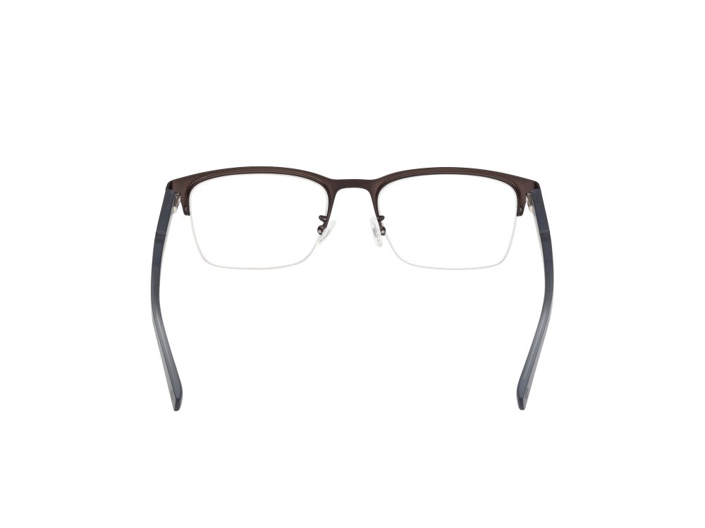 Occhiali da vista Timberland TB1841-H (007) colore nickel stagno scuro anticato opaco forma rettangolare 