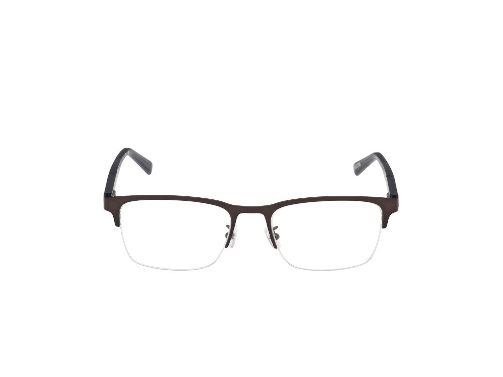 Occhiali da vista Timberland TB1841-H (007) colore nickel stagno scuro anticato opaco forma rettangolare 