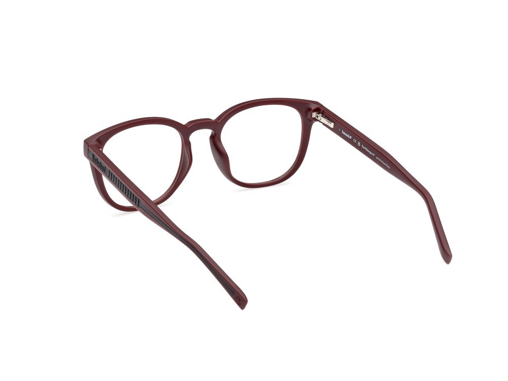 Brillen Timberland TB1843-H (067) farbe rosso scuro opaco form rund 