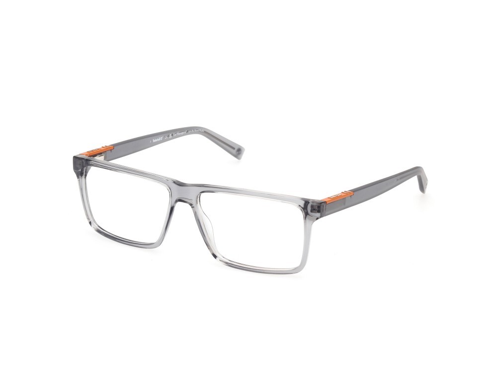 Occhiali da vista Timberland TB50004 (020) colore grigio lucido / grigio opaco forma rettangolare 