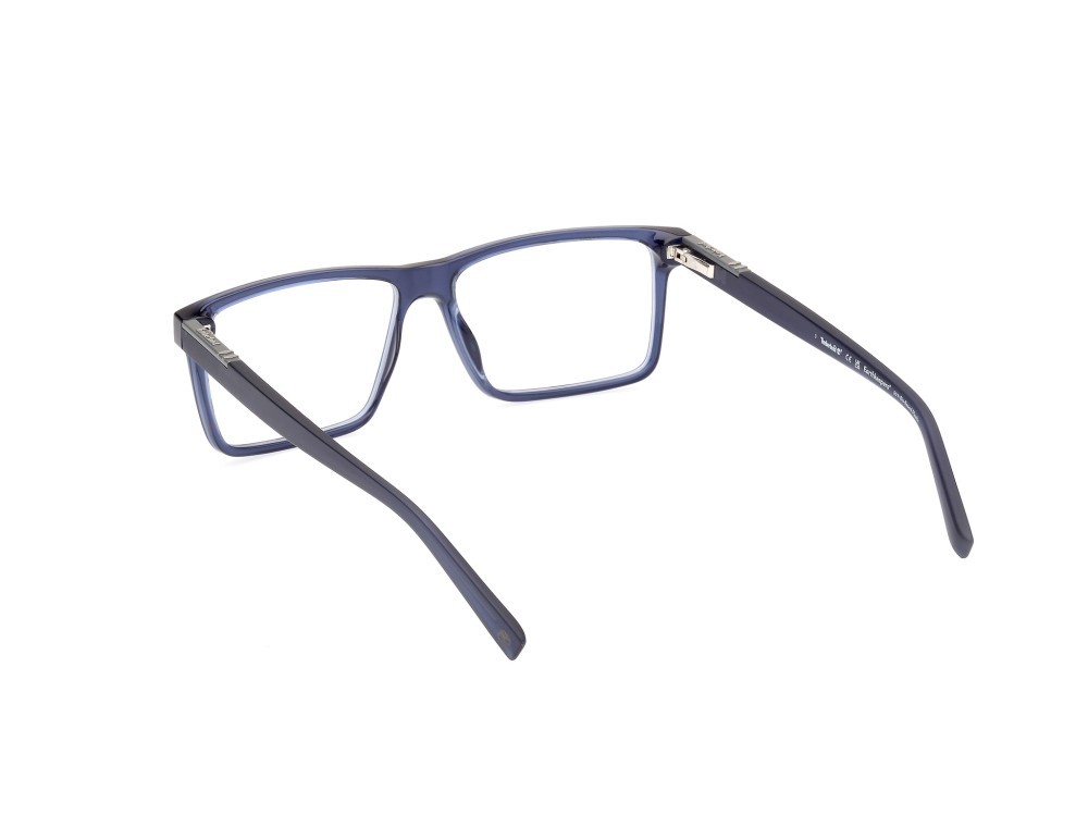 Occhiali da vista Timberland TB50004 (090) colore blu lucido / blu opaco forma rettangolare 