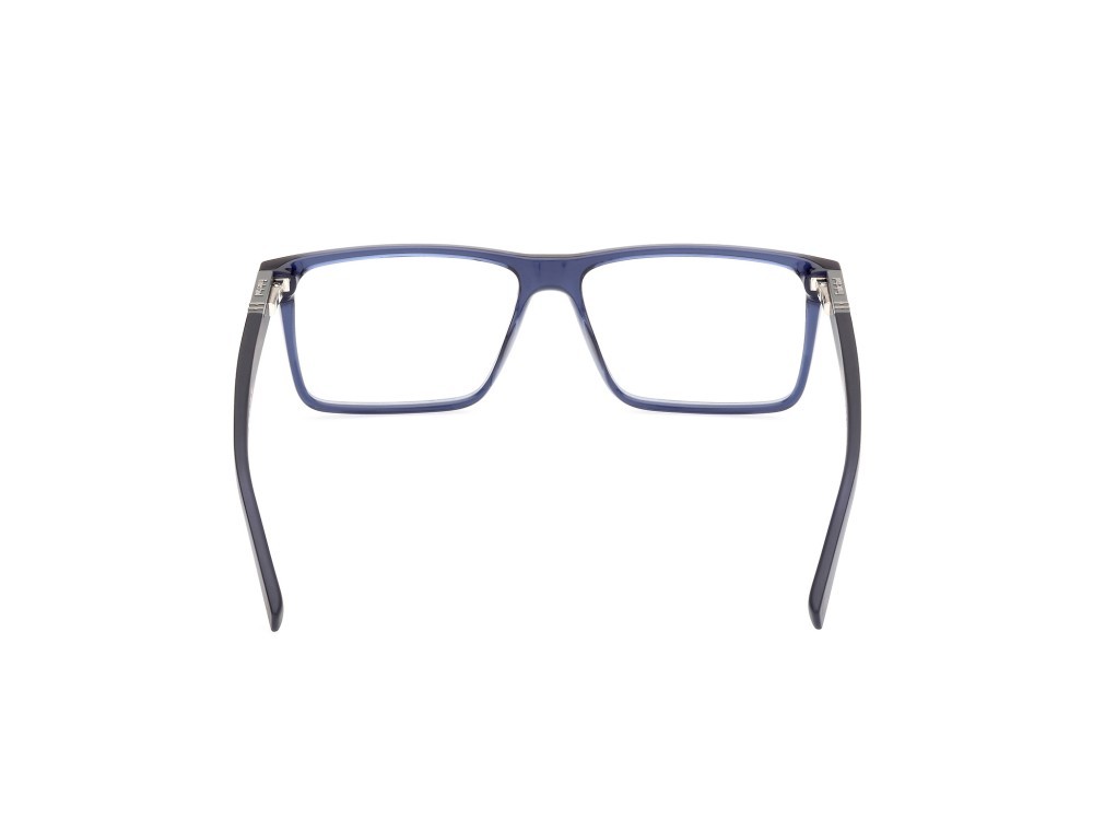 Occhiali da vista Timberland TB50004 (090) colore blu lucido / blu opaco forma rettangolare 