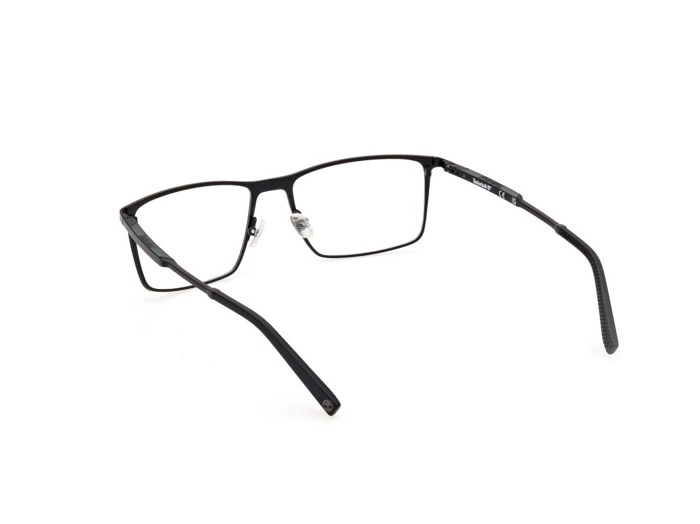 Occhiali da vista Timberland TB50007 (002)  colore nero opaco forma rettangolare 