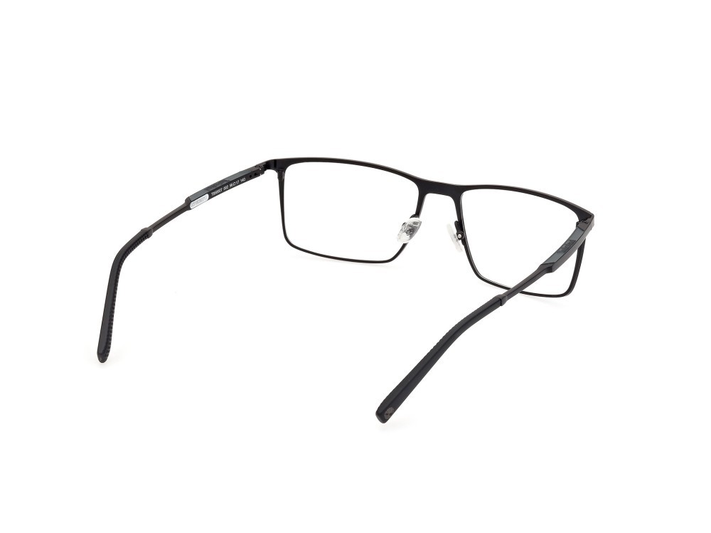 Occhiali da vista Timberland TB50007 (002)  colore nero opaco forma rettangolare 