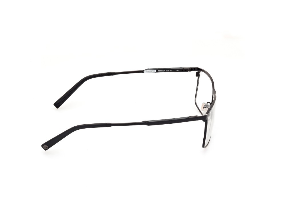 Occhiali da vista Timberland TB50007 (002)  colore nero opaco forma rettangolare 