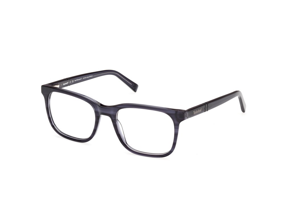 Brillen Timberland TB50024 (090) farbe blu - corno form quadratisch 