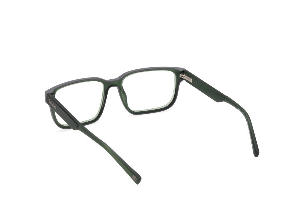 Occhiali da vista Timberland TB50025 (097) colore verde scuro opaco forma rettangolare 