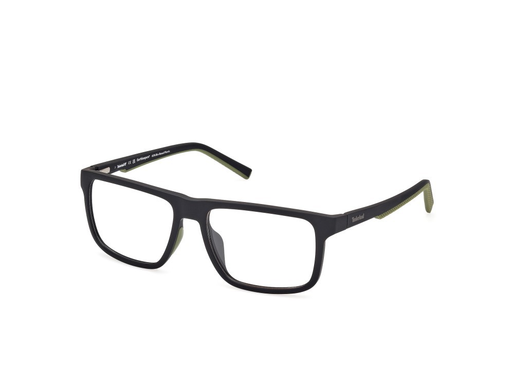 Occhiali da vista Timberland TB50029-H (002) colore nero opaco forma rettangolare 