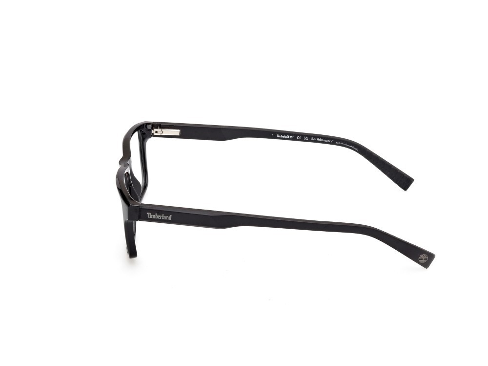 Occhiali da vista Timberland TB50056 (001) colore nero lucido forma rettangolare 