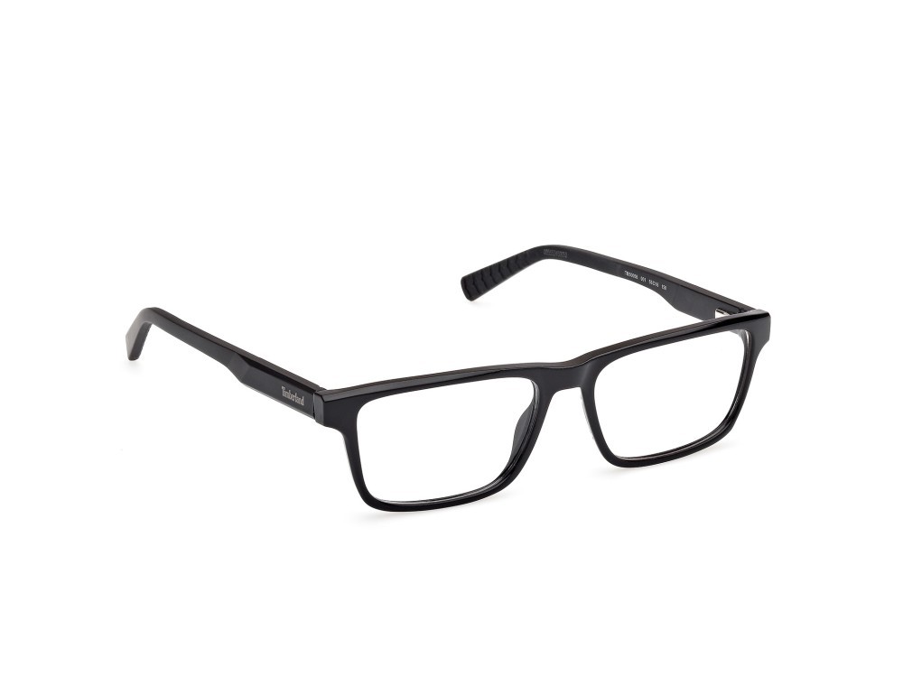 Occhiali da vista Timberland TB50056 (001) colore nero lucido forma rettangolare 