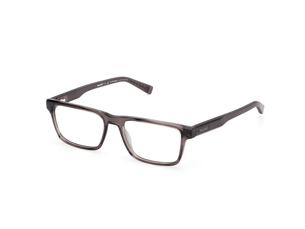 Occhiali da vista Timberland TB50056 (020) colore grigio lucido forma rettangolare 