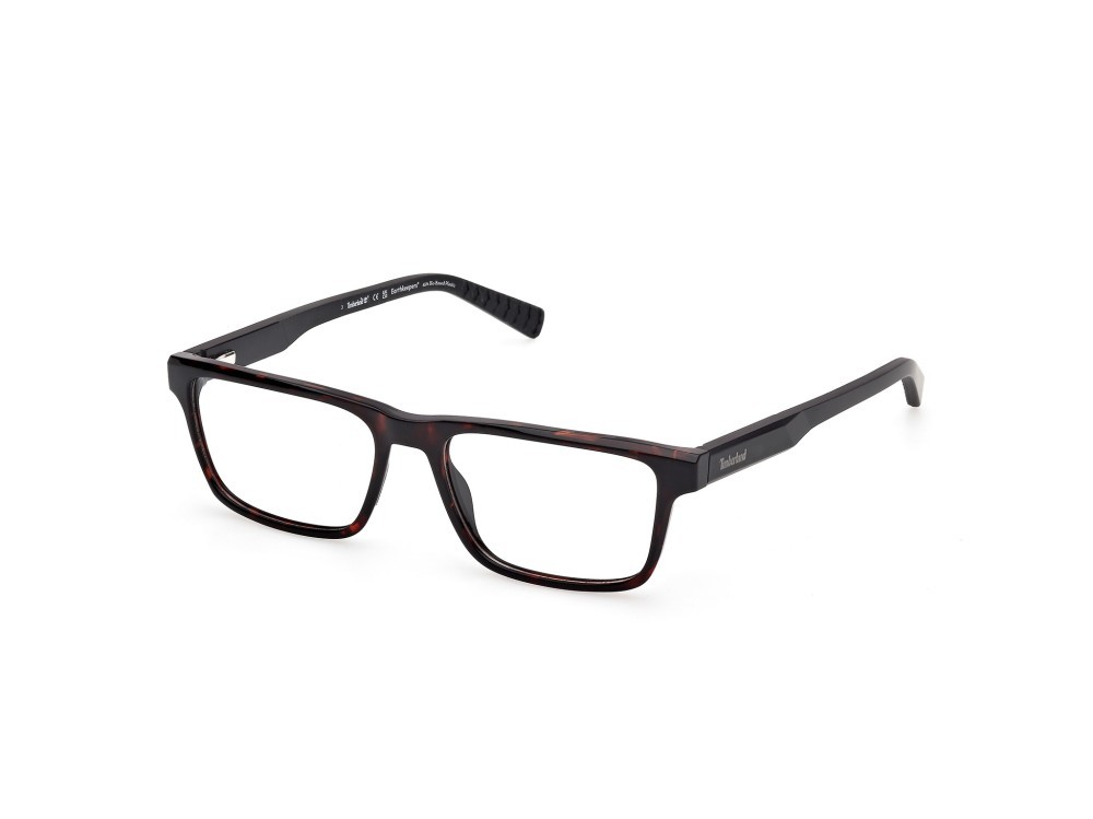 Occhiali da vista Timberland TB50056 (052) colore avana scura  forma rettangolare 
