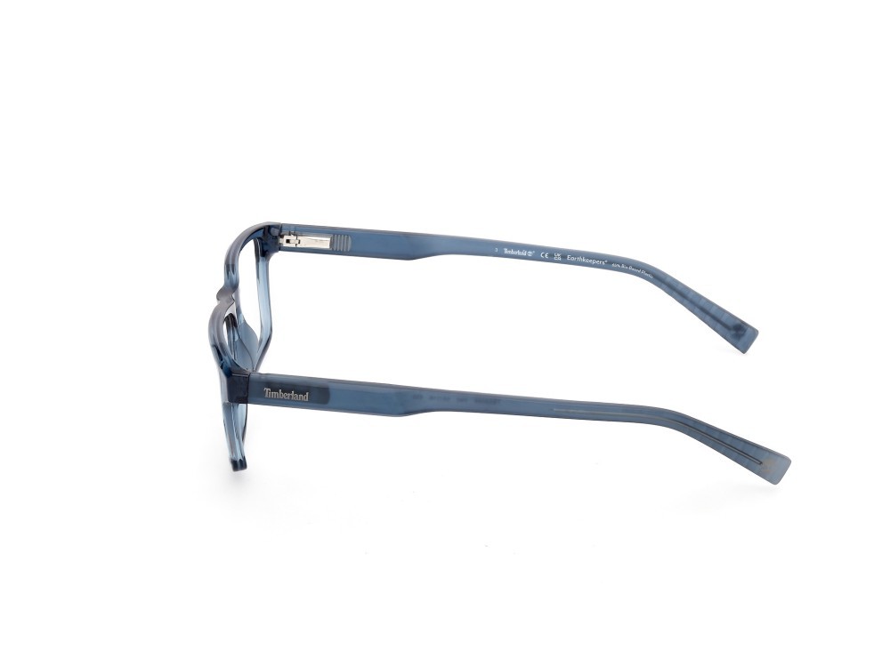 Occhiali da vista Timberland TB50056 (090) colore blu lucido - blu opaco forma rettangolare 