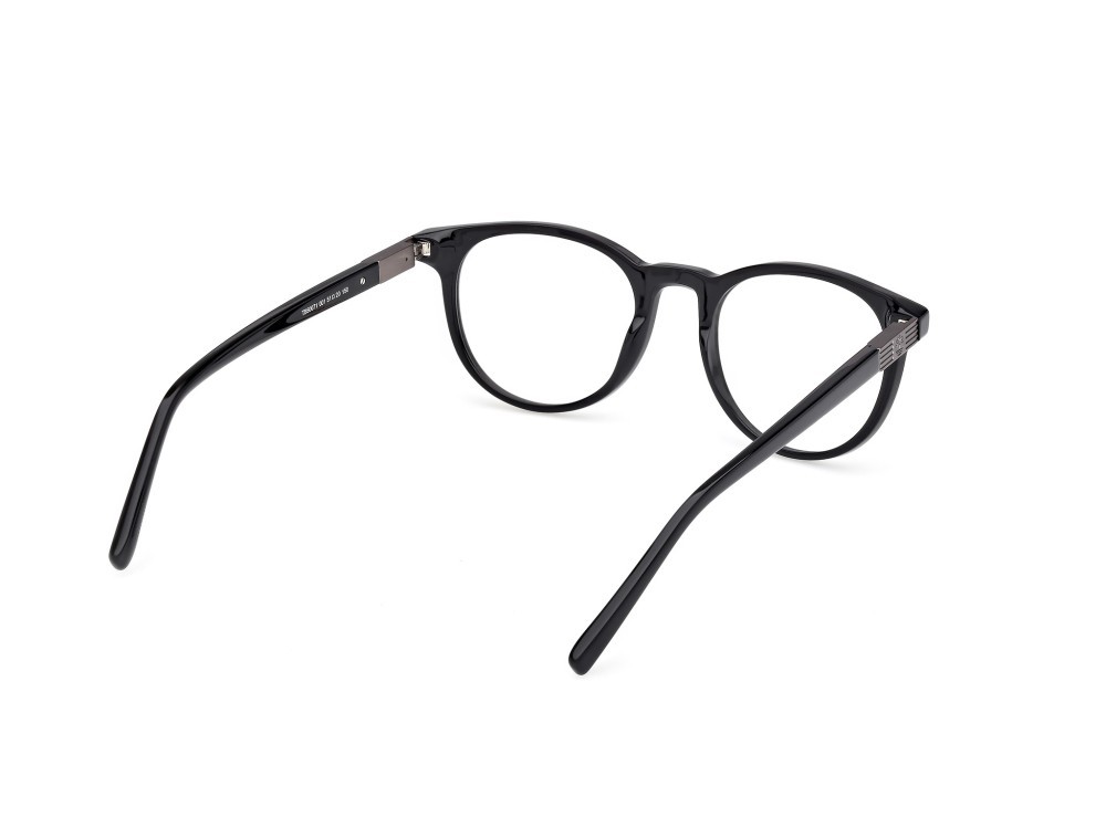 Occhiali da vista Timberland TB50071 (001) colore nero lucido forma rotondo 