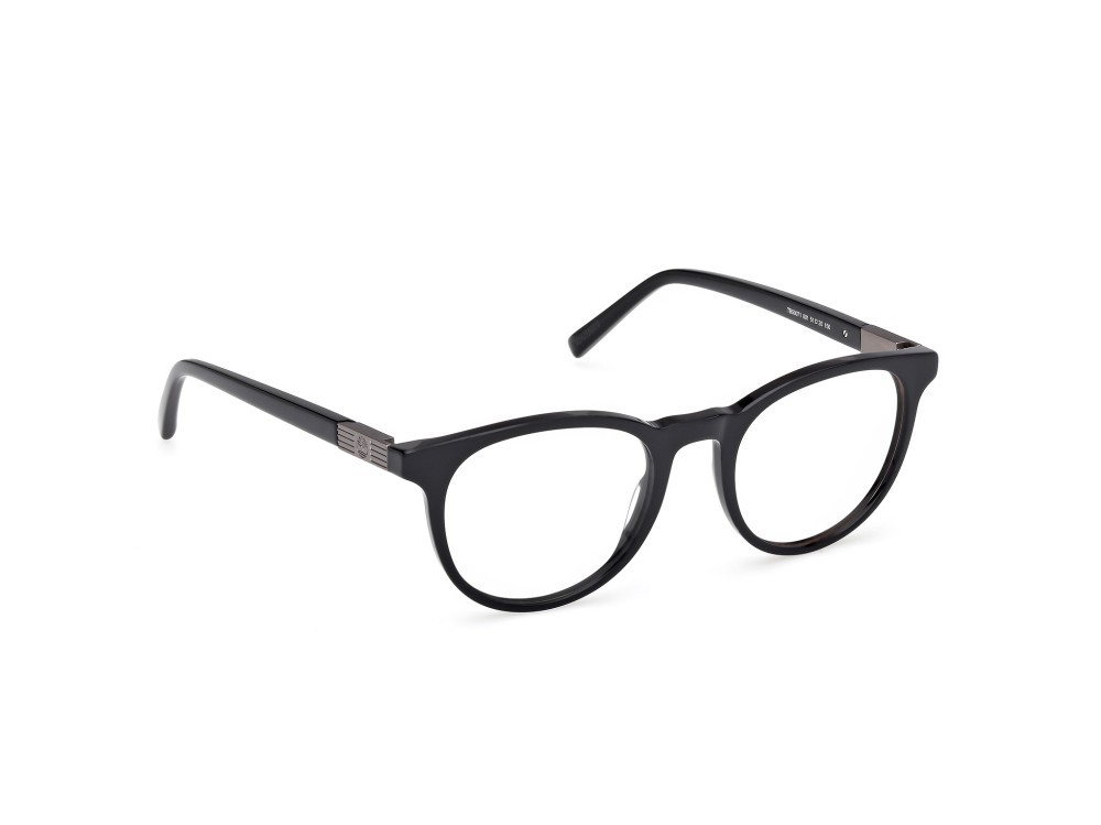 Occhiali da vista Timberland TB50071 (001) colore nero lucido forma rotondo 