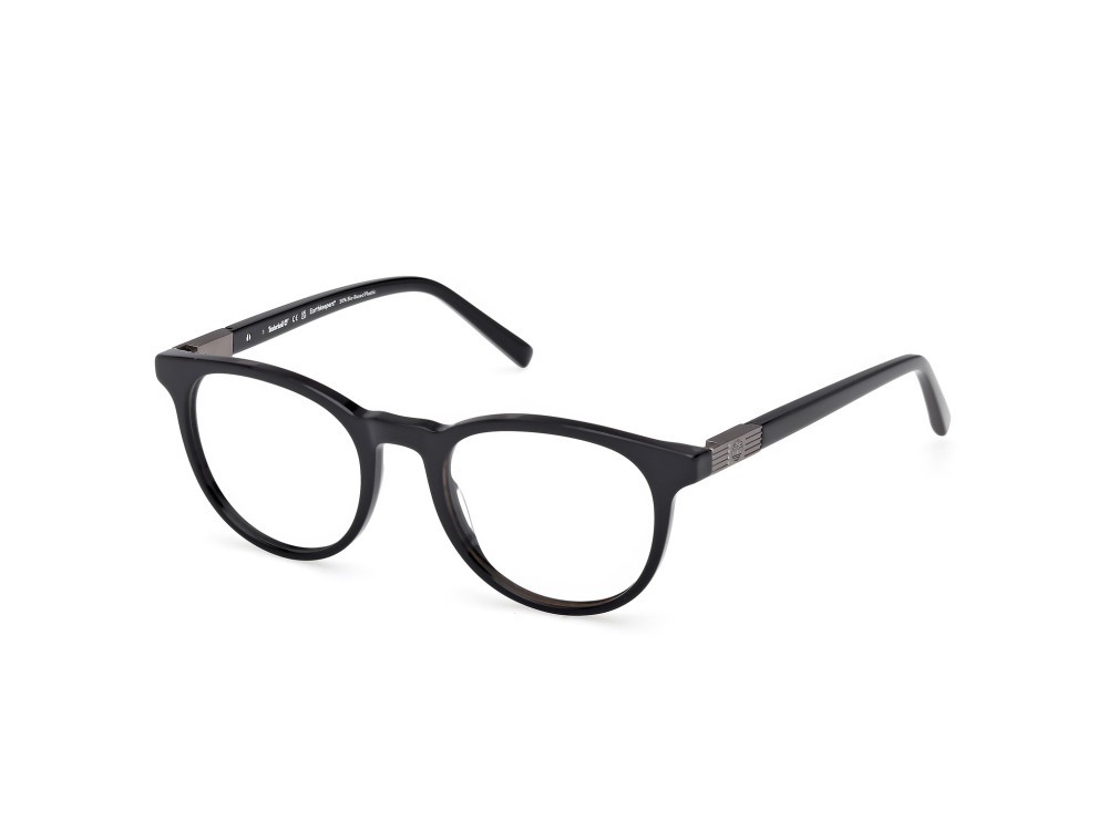 Occhiali da vista Timberland TB50071 (001) colore nero lucido forma rotondo 