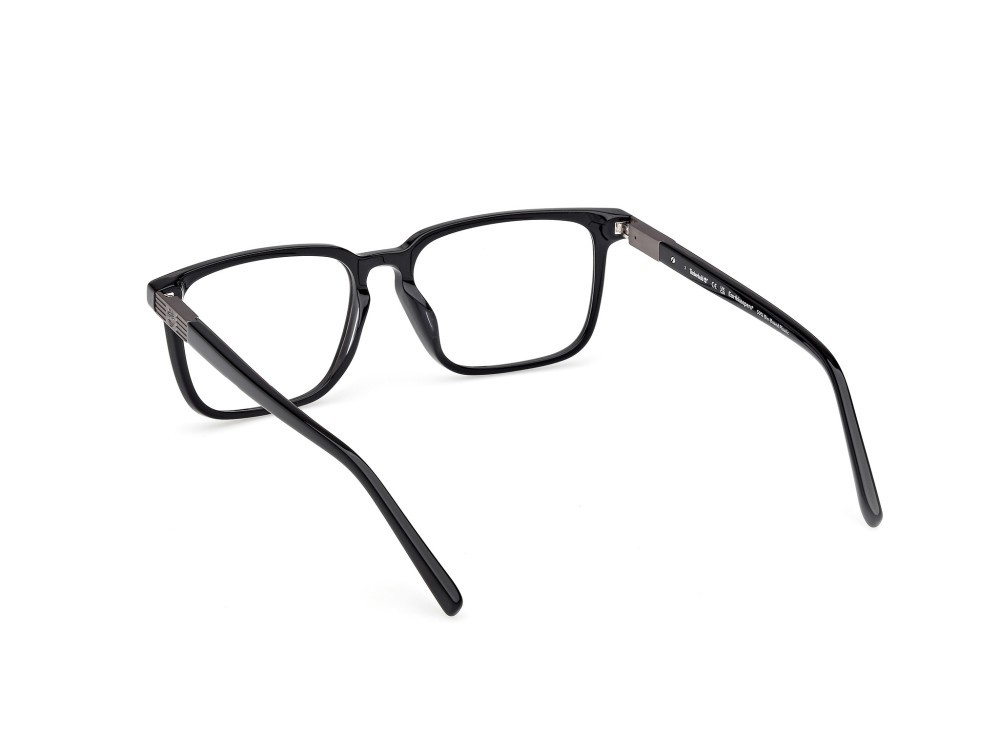 Occhiali da vista Timberland TB50072-H (001) colore nero lucido forma rettangolare 