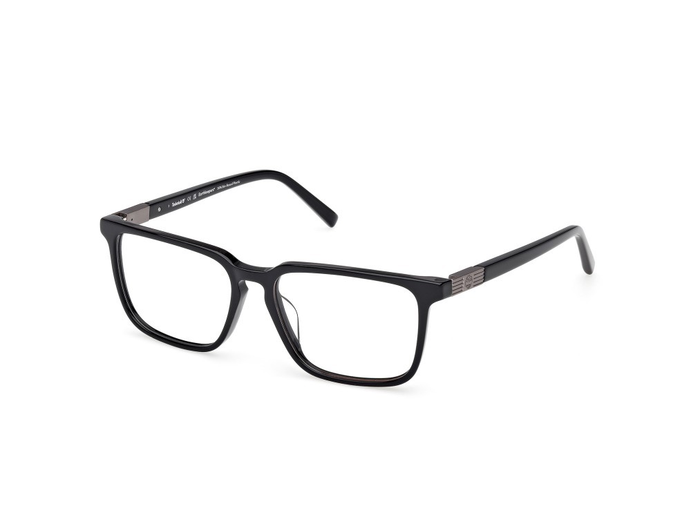 Occhiali da vista Timberland TB50072-H (001) colore nero lucido forma rettangolare 