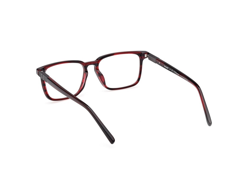 Occhiali da vista Timberland TB50072-H (066) colore rosso corno forma rettangolare 