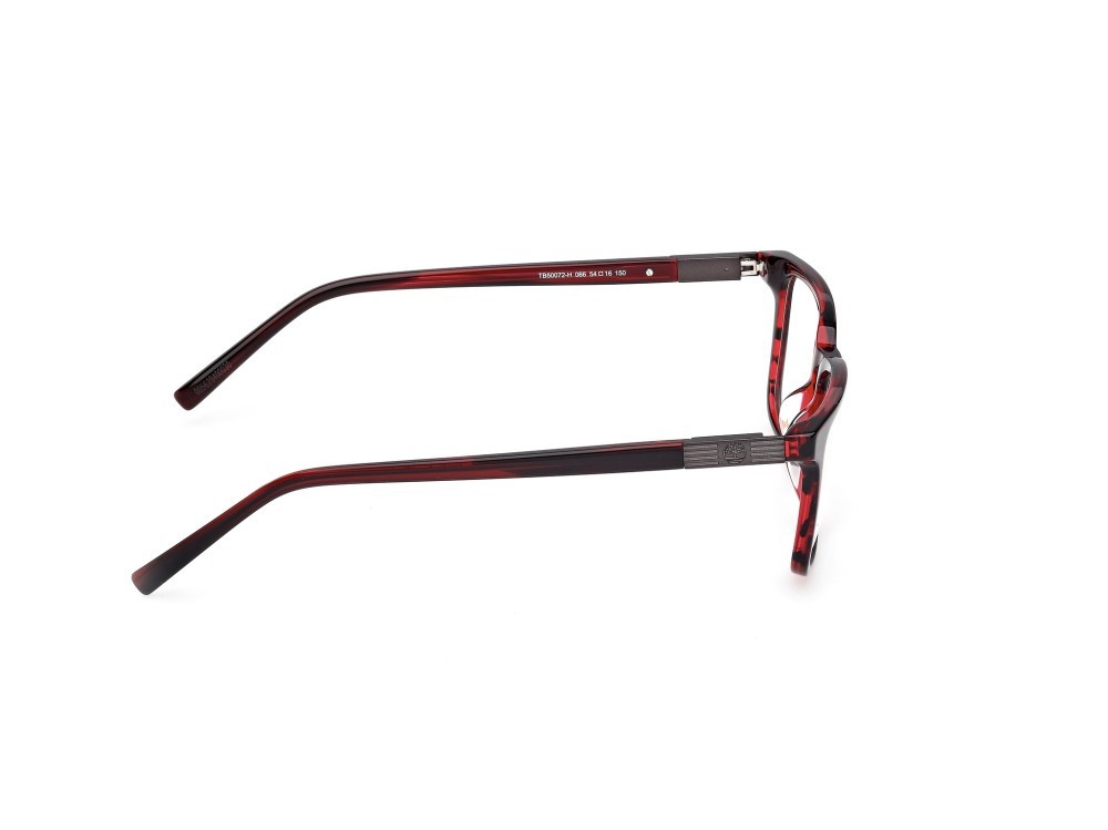 Occhiali da vista Timberland TB50072-H (066) colore rosso corno forma rettangolare 