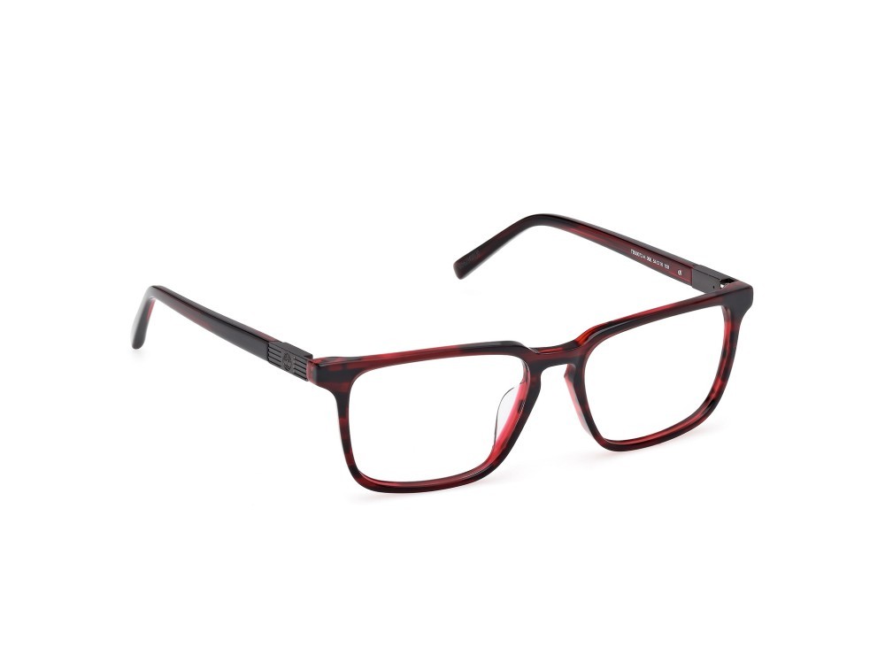 Occhiali da vista Timberland TB50072-H (066) colore rosso corno forma rettangolare 