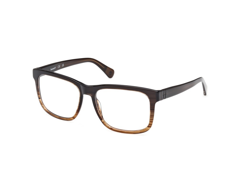 Brillen Timberland TB50073 (049) farbe marrone chiaro sfumato form quadratisch 