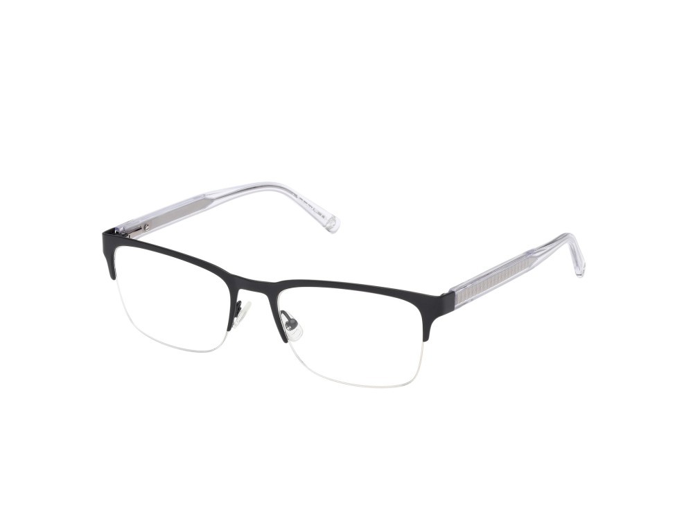 Occhiali da vista Timberland TB50083 (002)  colore nero opaco - cristallo forma rettangolare 