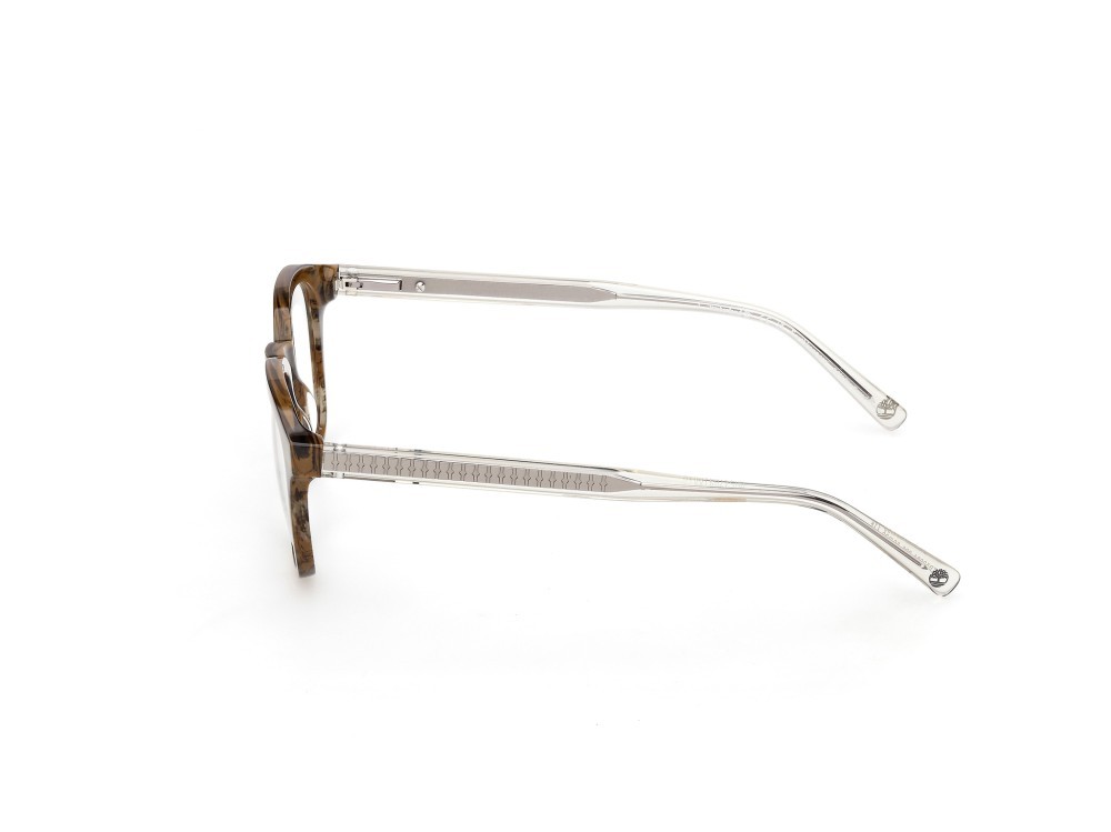 Occhiali da vista Timberland TB50084 (096)  colore verde scuro lucido - cristallo forma rotondo 