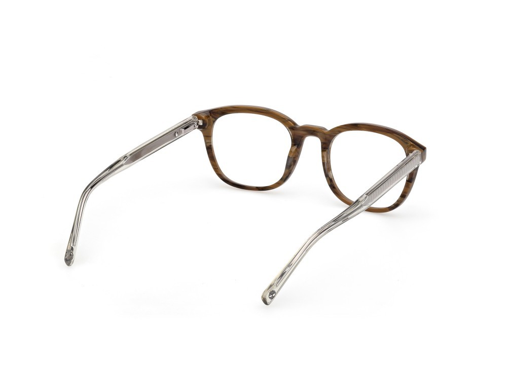 Occhiali da vista Timberland TB50084 (096)  colore verde scuro lucido - cristallo forma rotondo 
