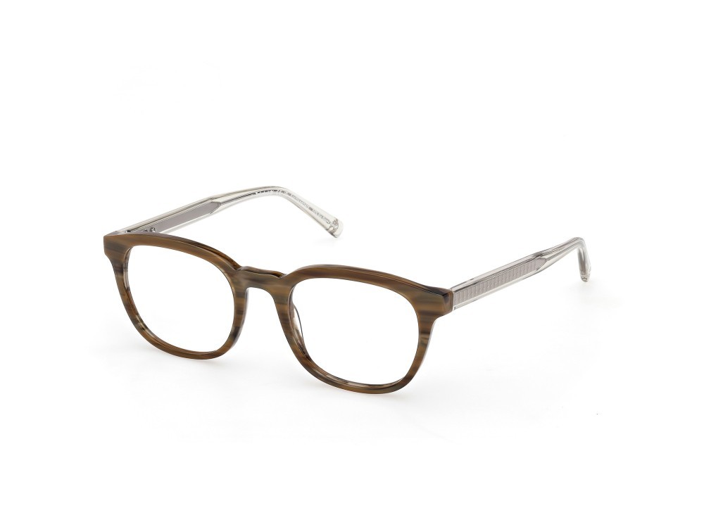 Occhiali da vista Timberland TB50084 (096)  colore verde scuro lucido - cristallo forma rotondo 