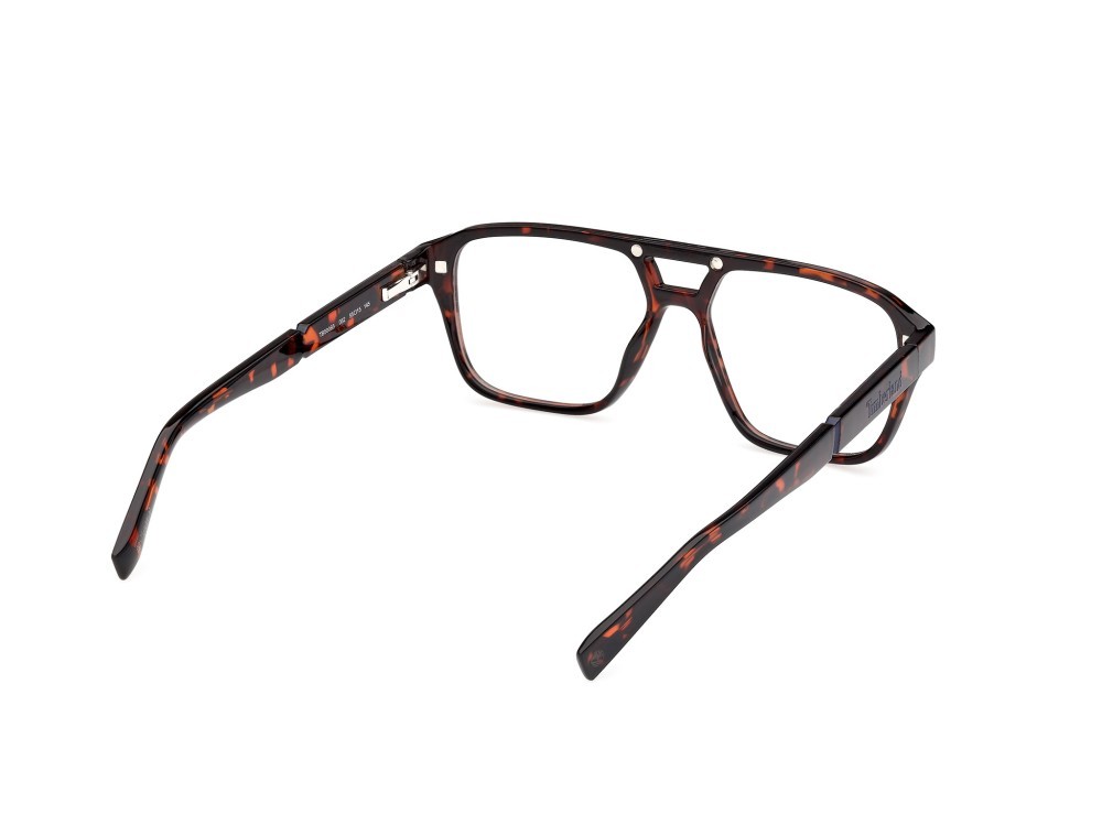 Occhiali da vista Timberland TB50085 (052) + clip-on colore avana scura forma navigator 
