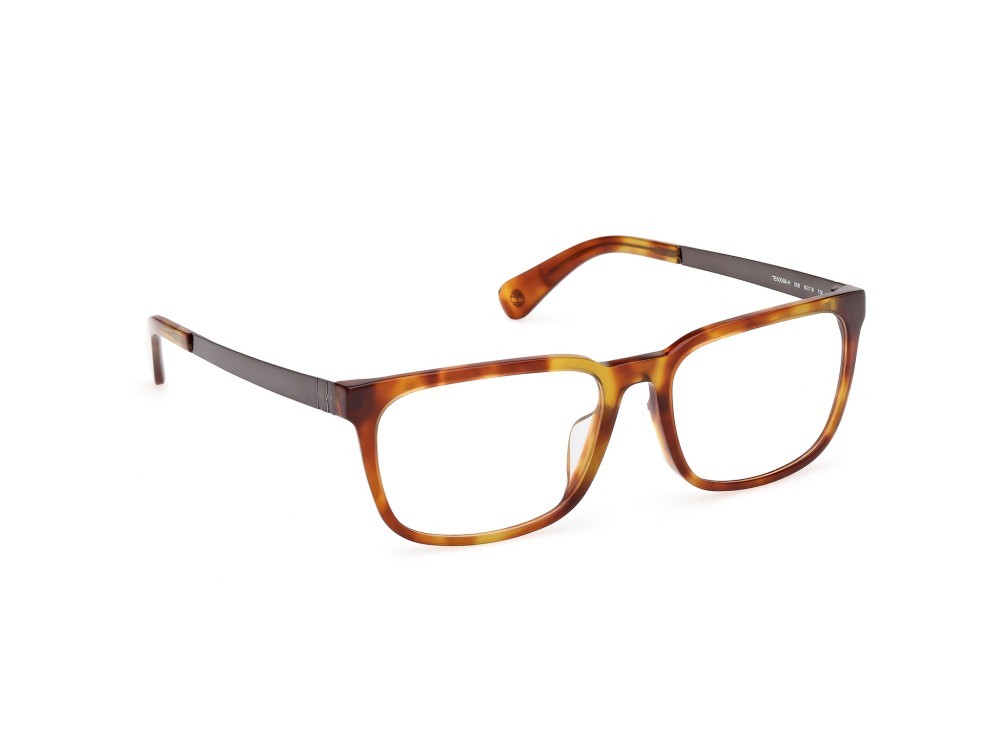 Occhiali da vista Timberland TB50086-H (056) colore avana - rutenio scuro opaco forma quadrato 