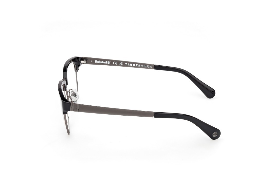 Occhiali da vista Timberland TB50088 (001) colore antracite opaco - nero lucido forma quadrato 