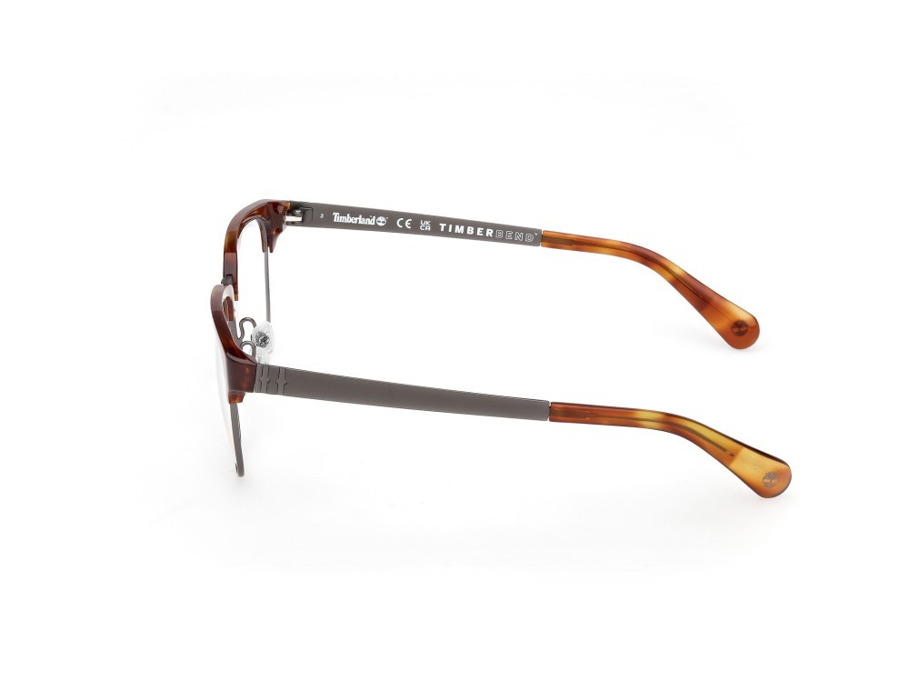 Occhiali da vista Timberland TB50088 (056) colore antracite opaco - avana forma quadrato 