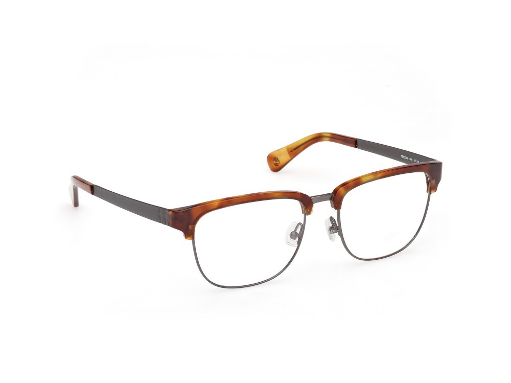 Occhiali da vista Timberland TB50088 (056) colore antracite opaco - avana forma quadrato 