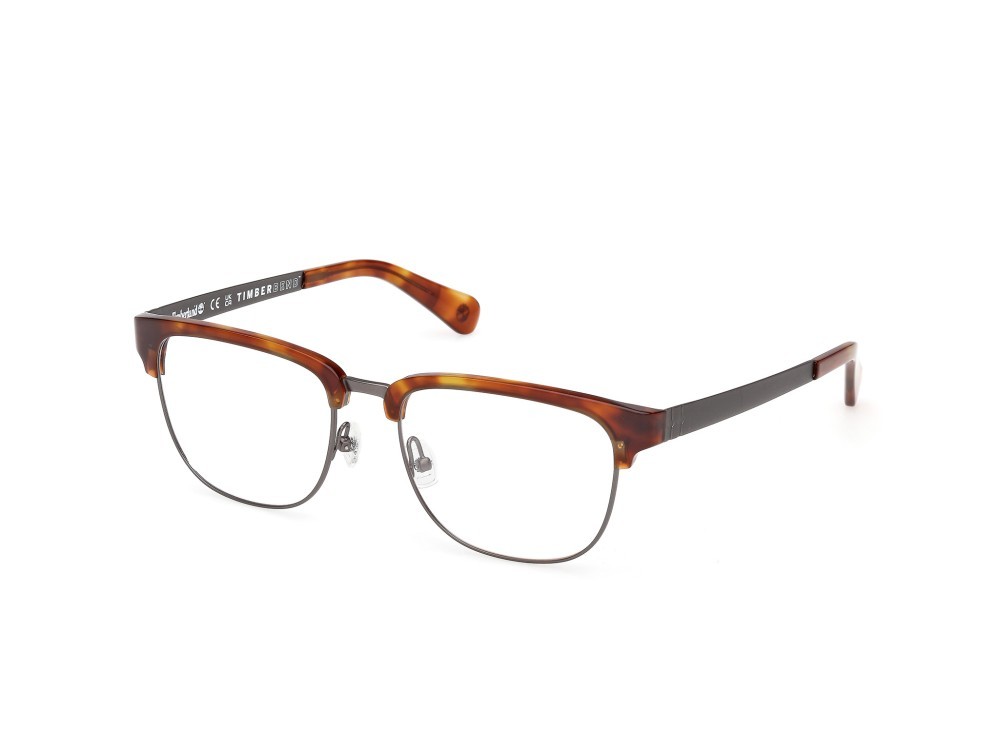 Occhiali da vista Timberland TB50088 (056) colore antracite opaco - avana forma quadrato 