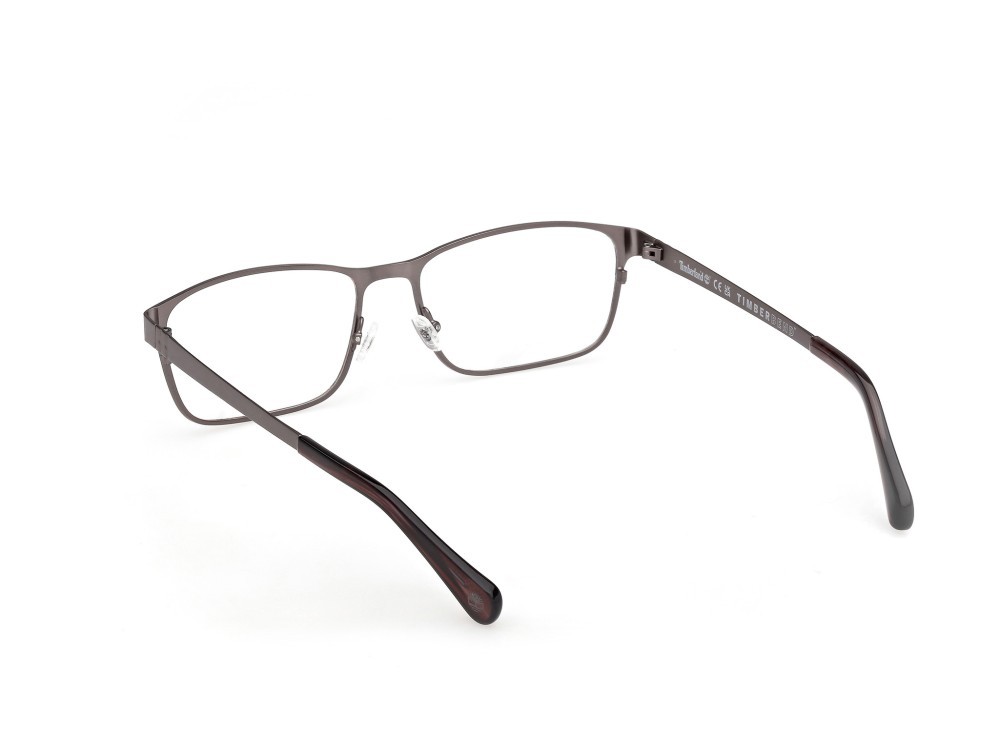 Occhiali da vista Timberland TB50089 (007) colore rutenio scuro opaco  forma rettangolare 