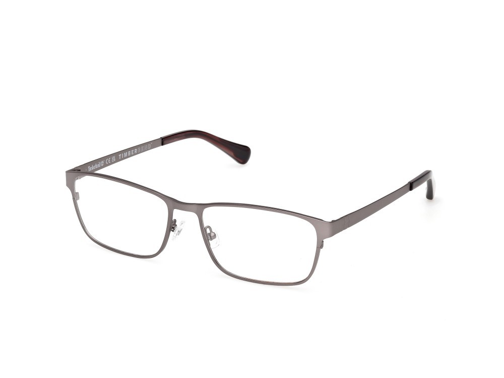 Occhiali da vista Timberland TB50089 (007) colore rutenio scuro opaco  forma rettangolare 