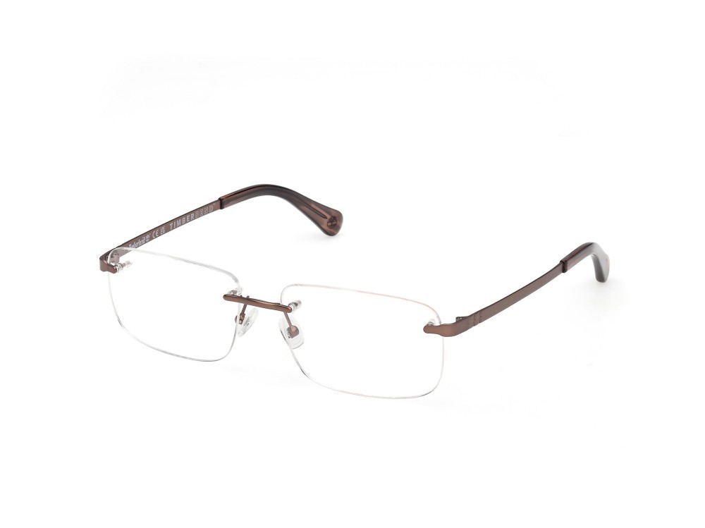 Occhiali da vista Timberland TB50090 (049) colore marrone scuro opaco forma rettangolare 