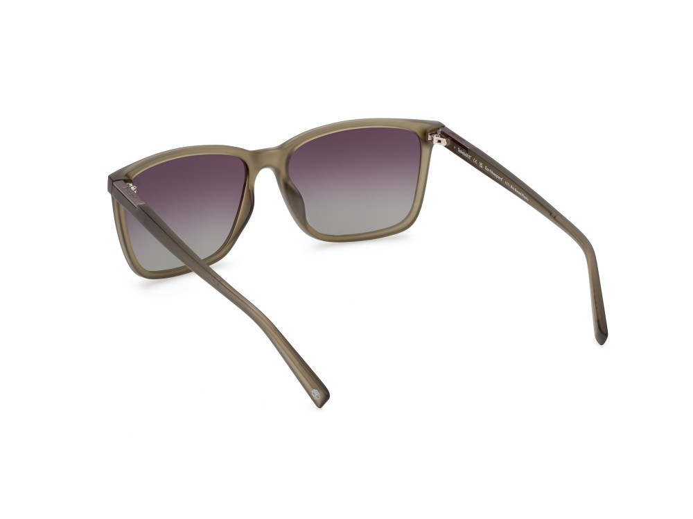 Sonnenbrillen Timberland TB9280-H (20D) farbe grigio / altro form quadratisch gläser fumo polar.