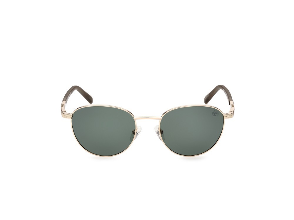 Sonnenbrillen Timberland TB9284 (32R) farbe oro form rund gläser verde polar.