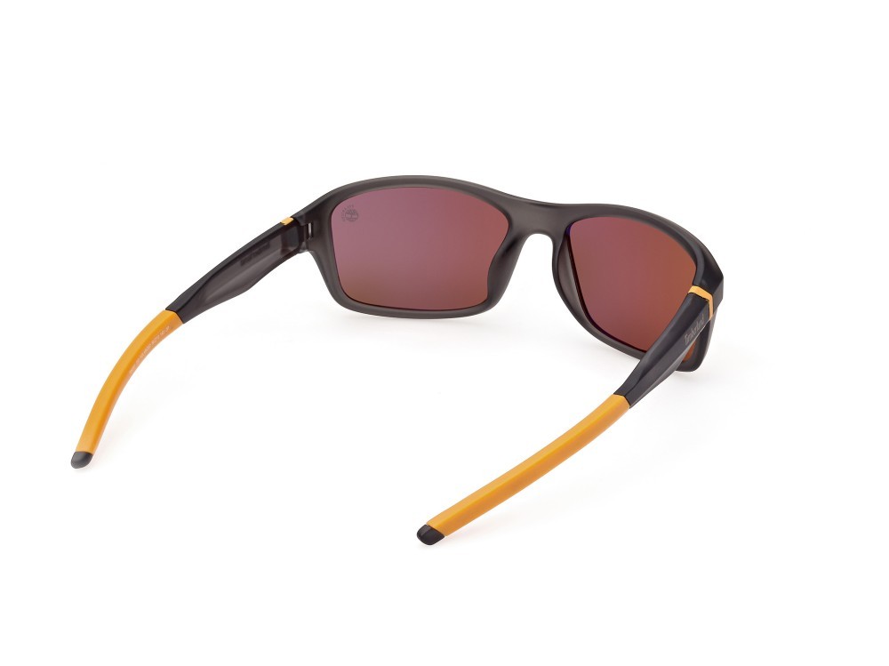 Sonnenbrillen Timberland TB9293 (20D) farbe grigio / altro form rechteckig gläser fumo polar.
