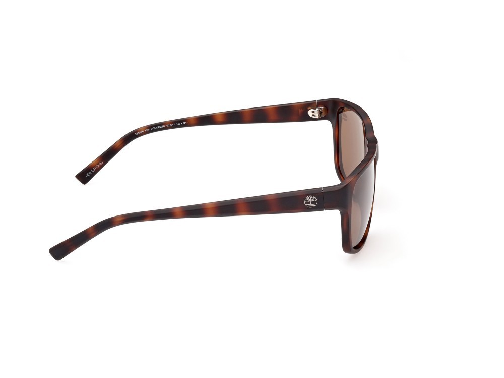 Sonnenbrillen Timberland TB9296 (52H) farbe avana scura form rechteckig gläser marrone polar.