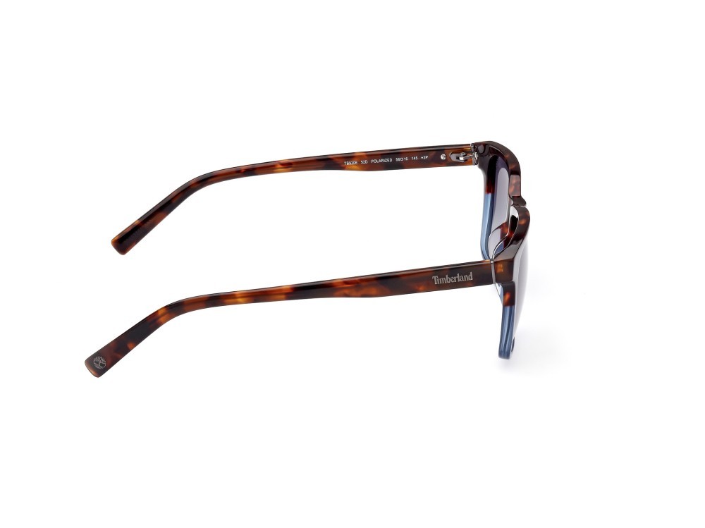 Sonnenbrillen Timberland TB9306 (52D) farbe avana scura form quadratisch gläser fumo polar.