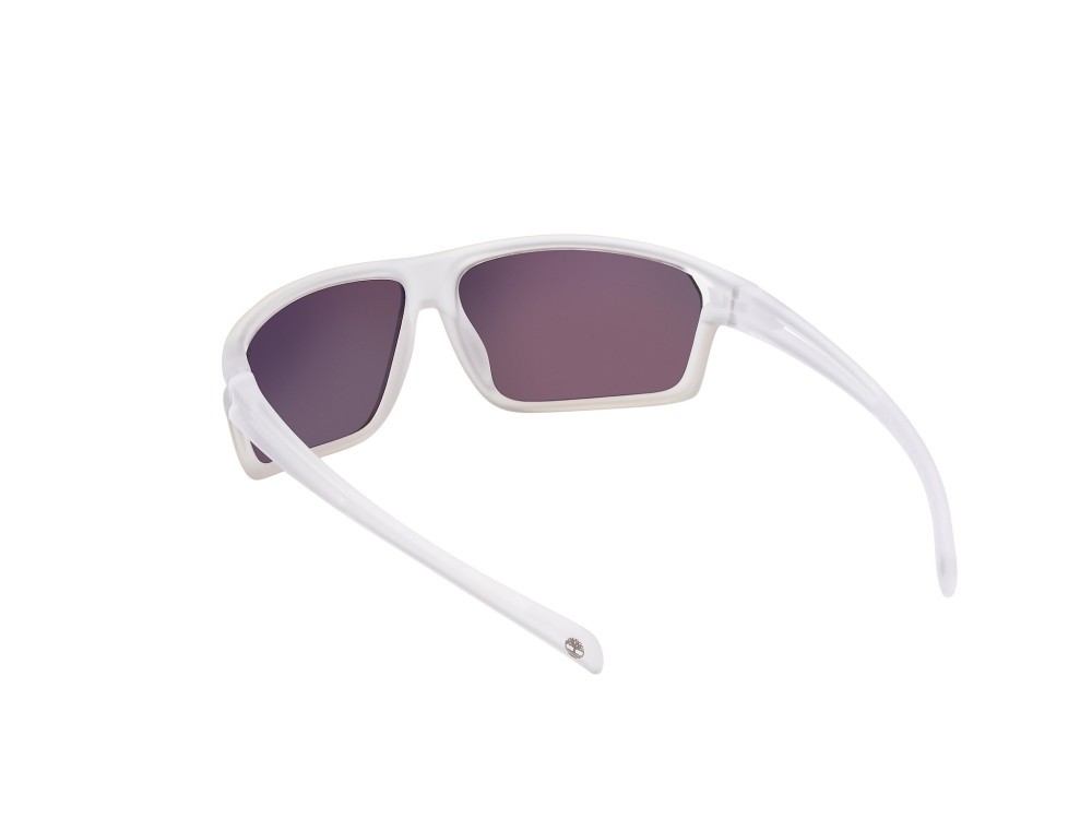 Sonnenbrillen Timberland TB9307 (26D) farbe cristallo form rechteckig gläser fumo polar.