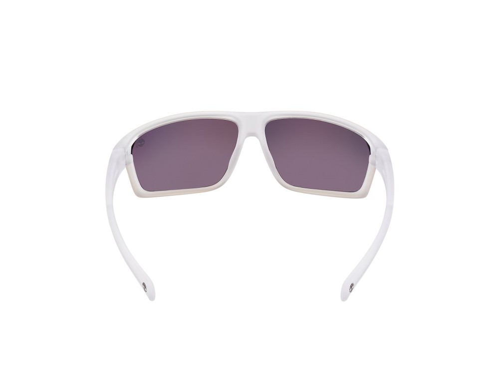 Sonnenbrillen Timberland TB9307 (26D) farbe cristallo form rechteckig gläser fumo polar.