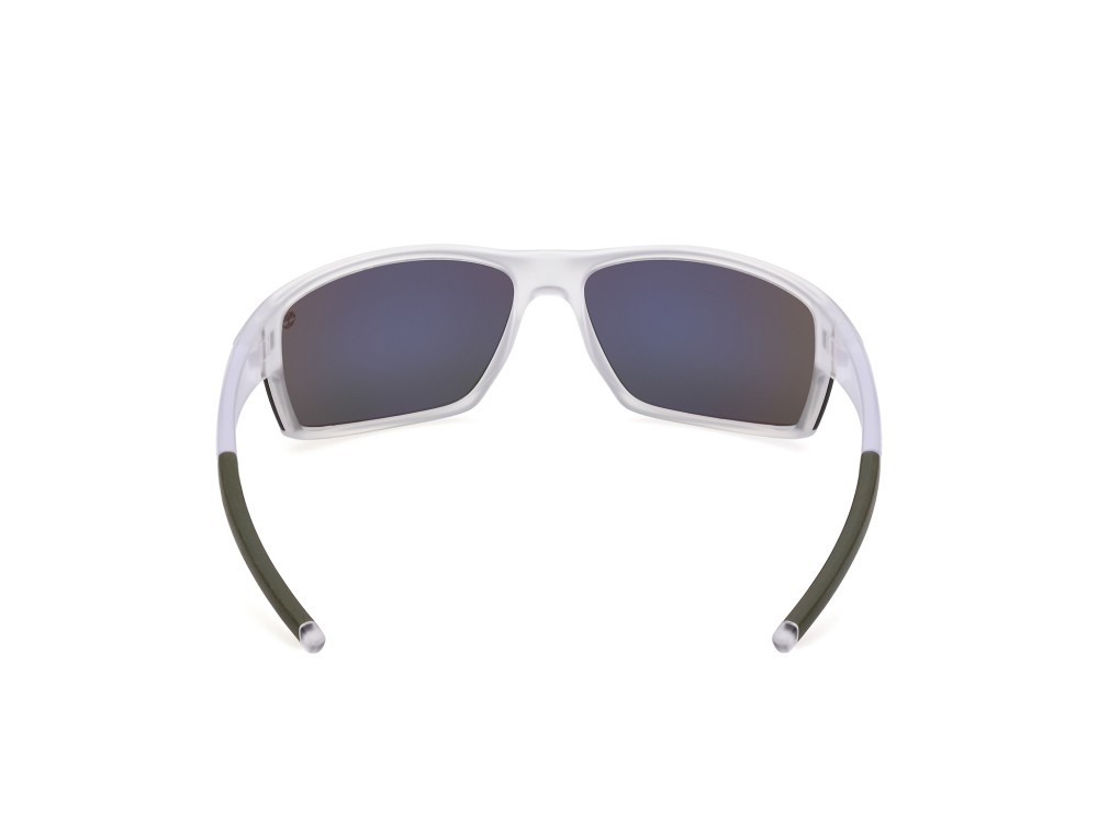 Sonnenbrillen Timberland TB9308 (26R) farbe cristallo form rechteckig gläser verde polar.